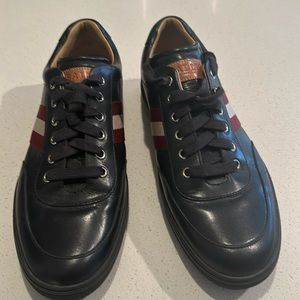 Pair of black 10.5 men’s Bally shoes mint condition